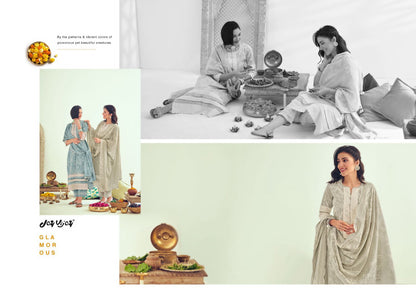 Lamha Jay Vijay Cotton Khadi Pant Style Suits