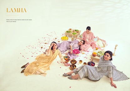 Lamha Jay Vijay Cotton Khadi Pant Style Suits