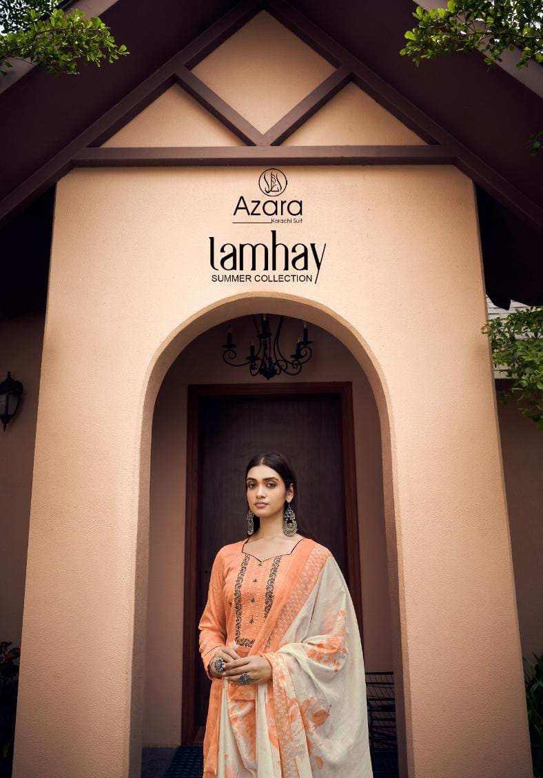 Lamhay Radhika Fashion Jaam Cotton Pant Style Suits