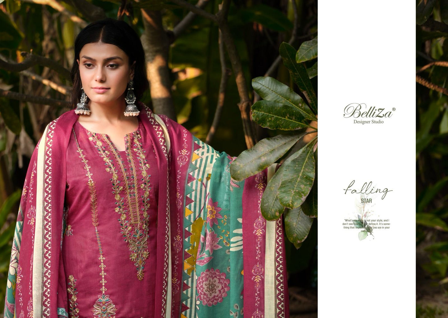 Lavanya Belliza Designer Studio Jaam Cotton Karachi Salwar Suits