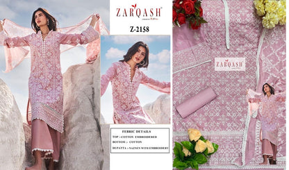 Lawankari Vol 24 Zarqash Cotton Pakistani Salwar Suits