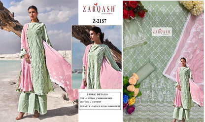 Lawankari Vol 24 Zarqash Cotton Pakistani Salwar Suits