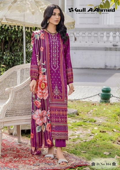 Lawn Collection Vol 17 Gul Ahmed Karachi Salwar Suits