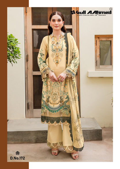 Lawn Collection Vol 18 Gul Ahmed Karachi Salwar Suits