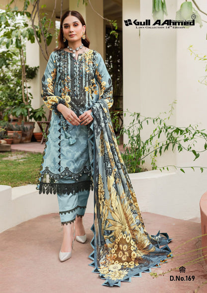 Lawn Collection Vol 18 Gul Ahmed Karachi Salwar Suits