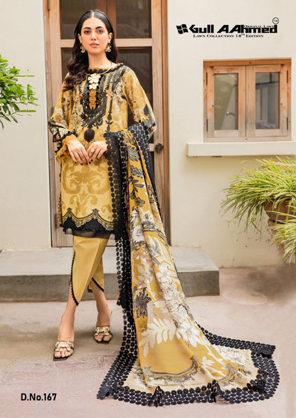 Lawn Collection Vol 18 Gul Ahmed Karachi Salwar Suits