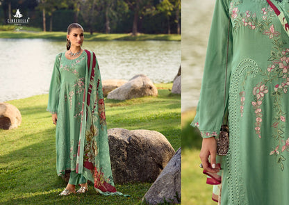 Legacy Of Floral Cinderella Bemberg Muslin Pant Style Suits