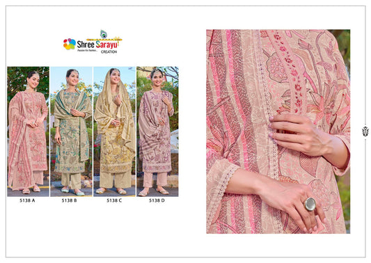 Legacy Of Summers Shree Sarayu Creation Lawn Cotton Pant Style Suits