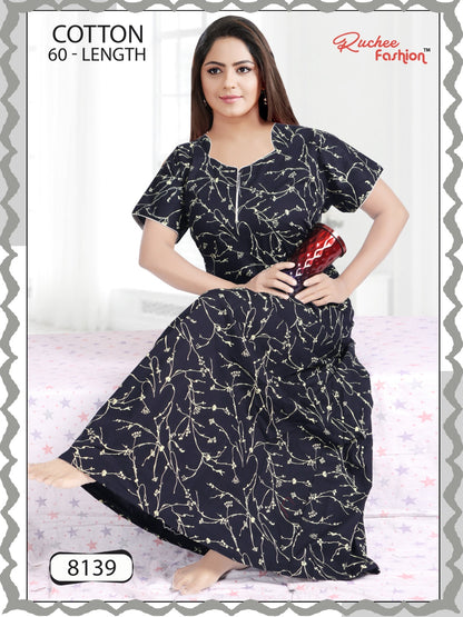 Length 60 Ruchee Fashion Night Gowns