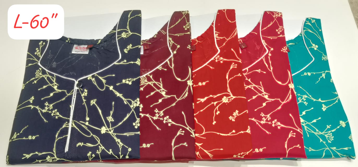 Length 60 Ruchee Fashion Night Gowns