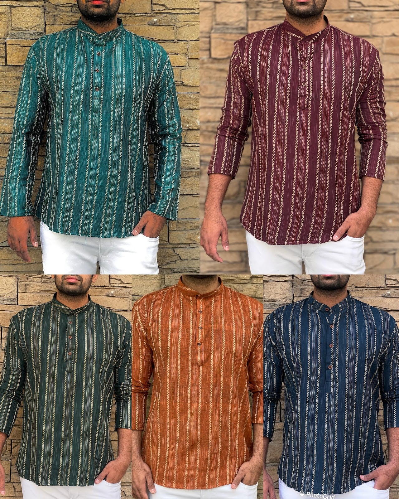 Leo 2.0 Short Bluehills Soft Cotton Mens Kurta