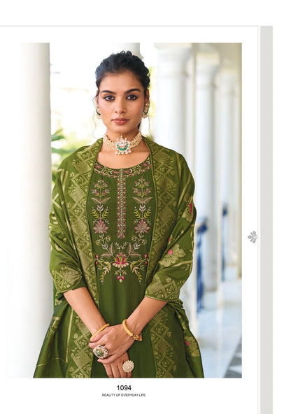 Libaas E Ishq Ladyleela Viscose Silk Readymade Pant Style Suits