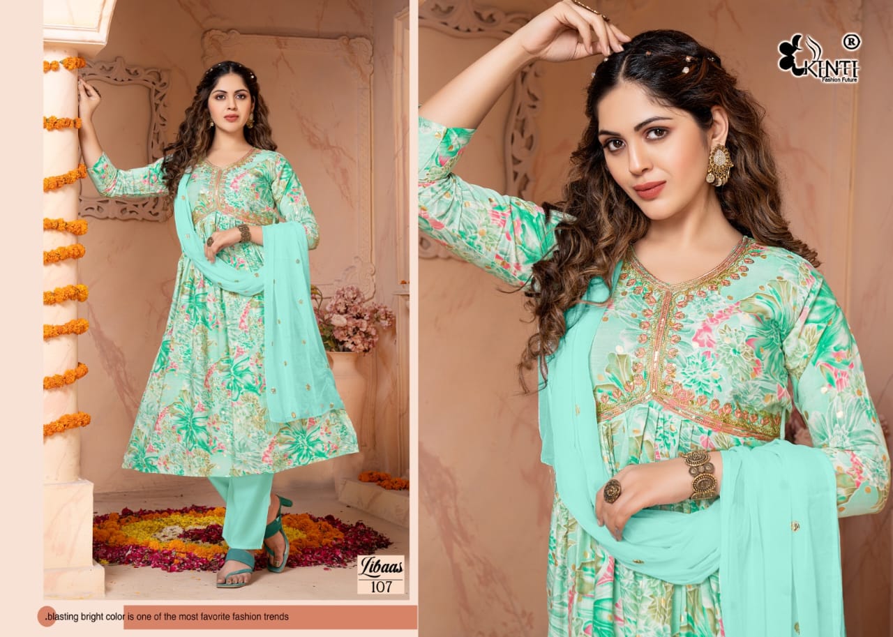 Libaas Kinti Readymade Pant Style Suits