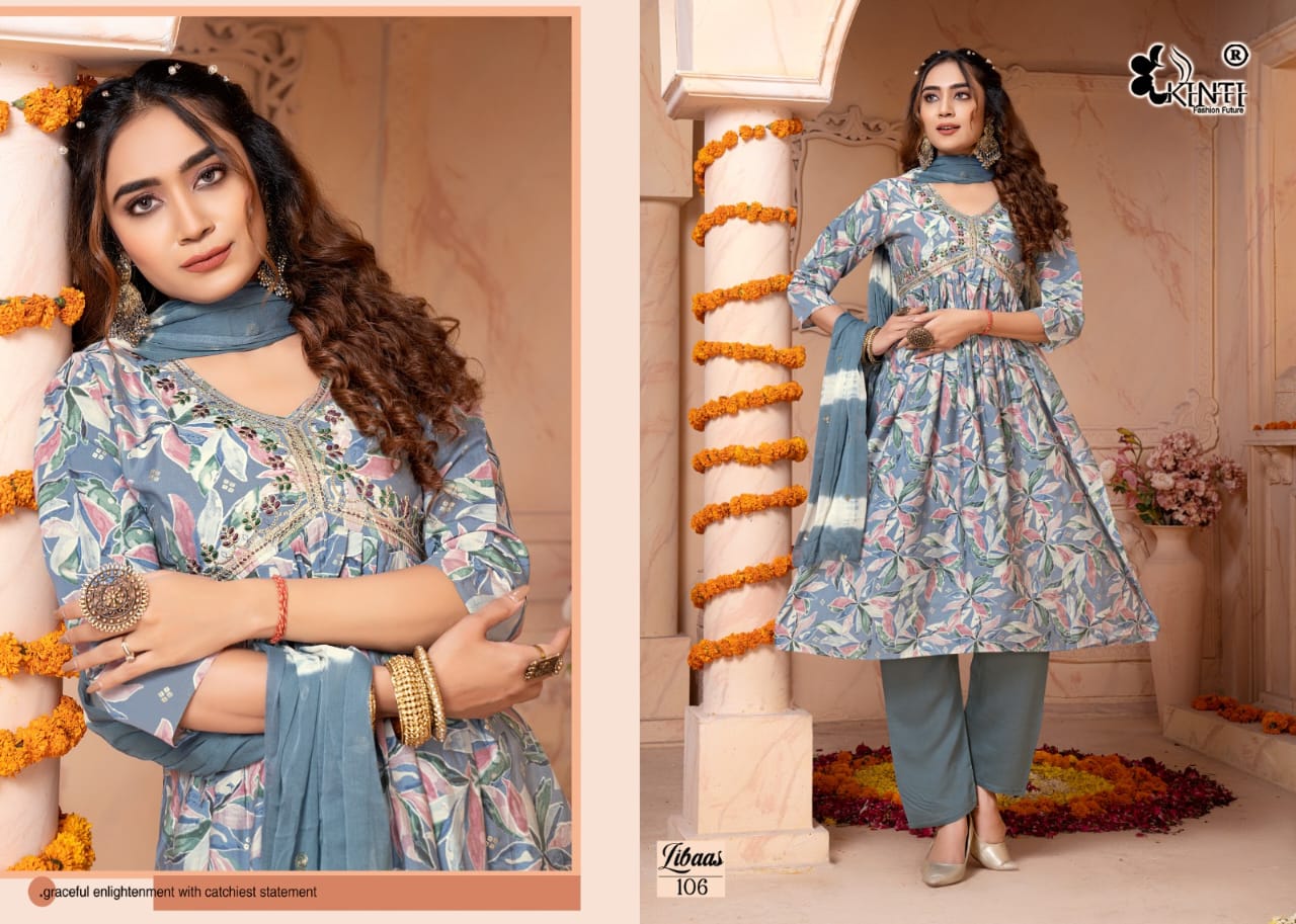 Libaas Kinti Readymade Pant Style Suits