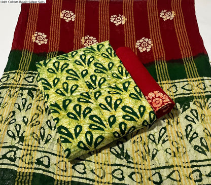 Light Colours Balajit Rayon 14Kg Salwar Suits