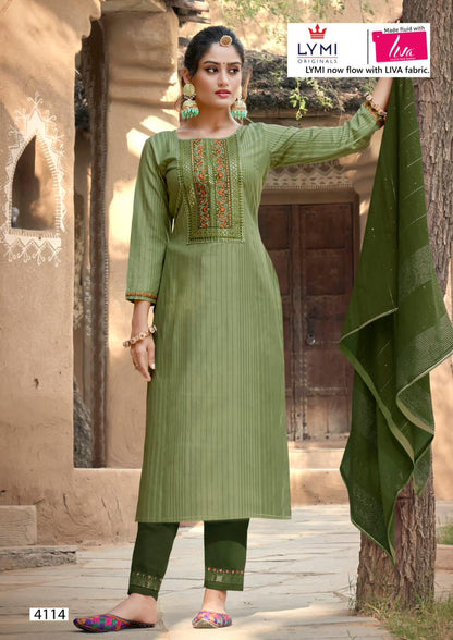 Limelight Vol 2 Rangoon Silk Readymade Pant Style Suits