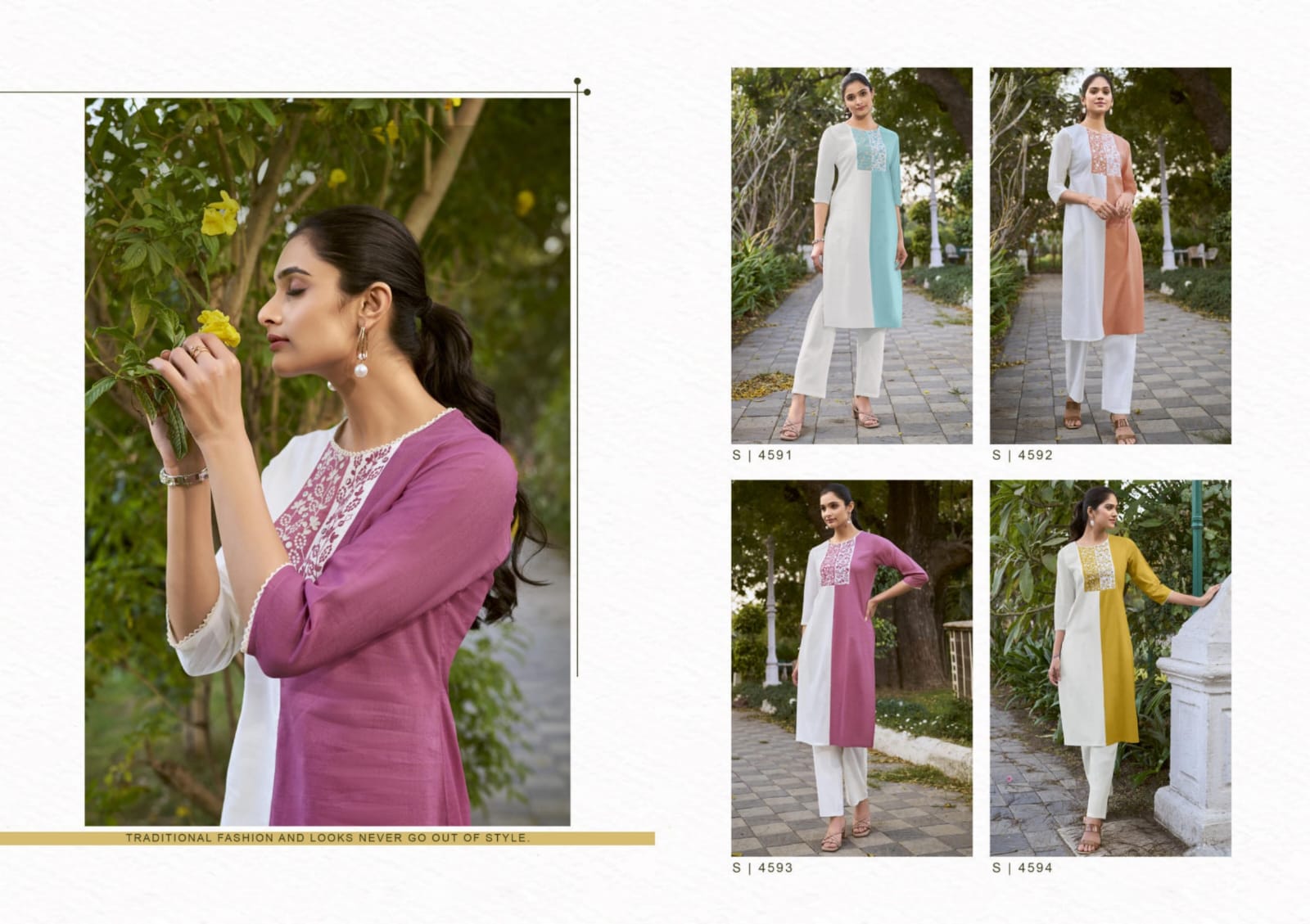Lipika Sbs Cotton Kurti Pant Set