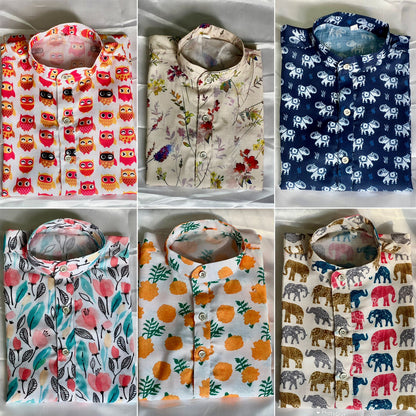 Little Masters Bluehills Cotton Boys Kurta Pyjama