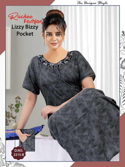 Lizzy Bizzy-2601 Ruchee Fashion Night Gowns