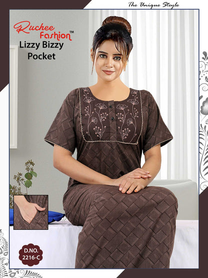Lizzy Bizzy-2601 Ruchee Fashion Night Gowns