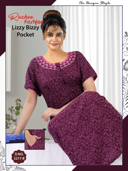 Lizzy Bizzy-2601 Ruchee Fashion Night Gowns