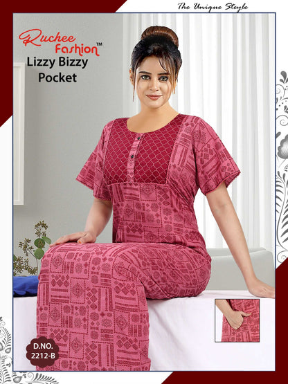 Lizzy Bizzy-2601 Ruchee Fashion Night Gowns