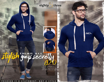 Loop Knit Eighty Three Mens Tshirts