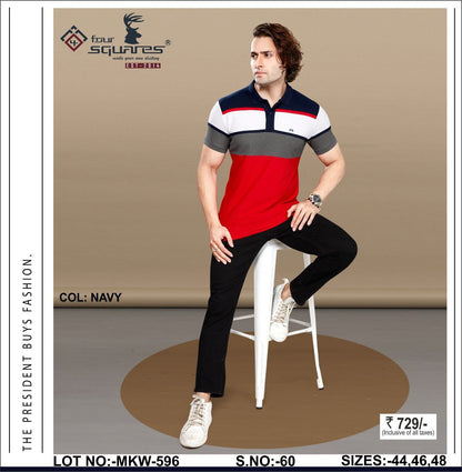 Lot 596 4 Four Squares Matty Mens Tshirts