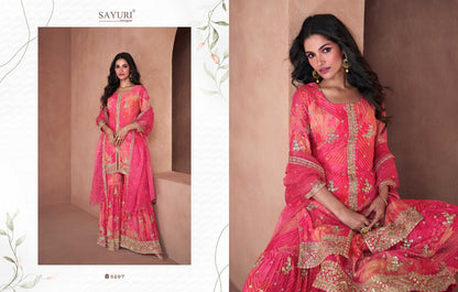 Lotus Sayuri Indo Western Pair