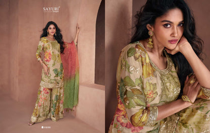 Lotus Sayuri Indo Western Pair