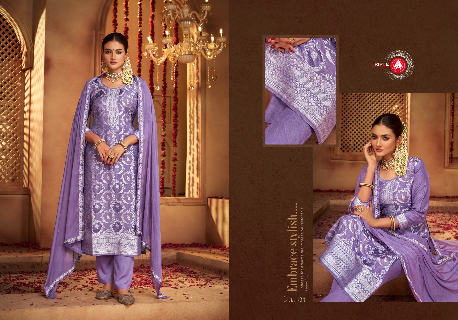 Lotus Vol 2 Triple Aaa Weaving Pant Style Suits