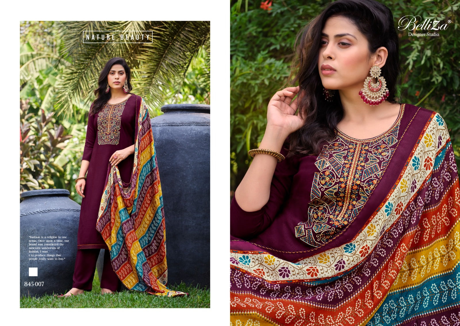 Lovina Belliza Designer Studio Rayon Karachi Salwar Suits
