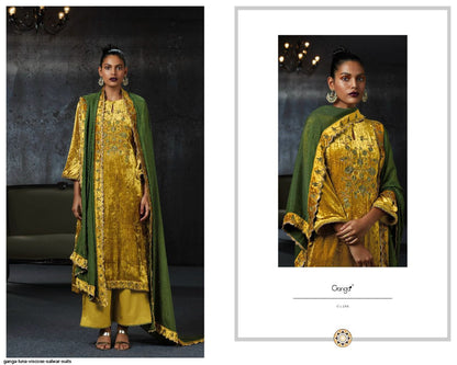 Luna Ganga Viscose Velvet Suits