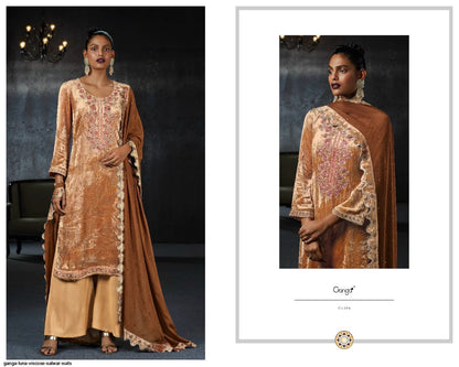 Luna Ganga Viscose Velvet Suits