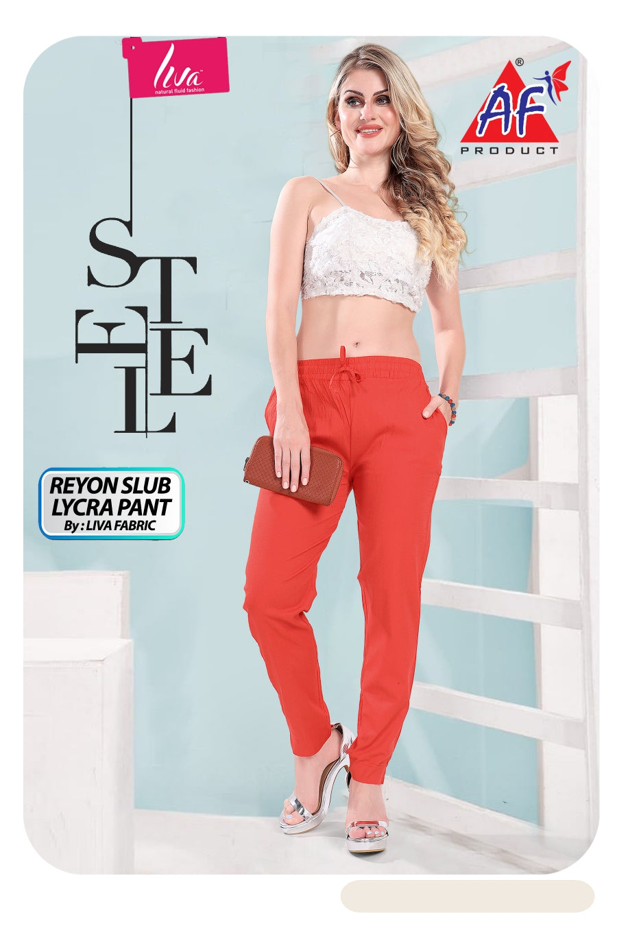 Lycra Afdc Women Pants