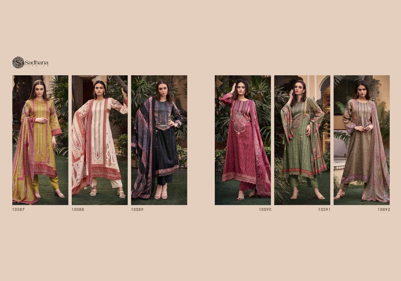 Lynia Sadhana Jaam Cotton Pant Style Suits