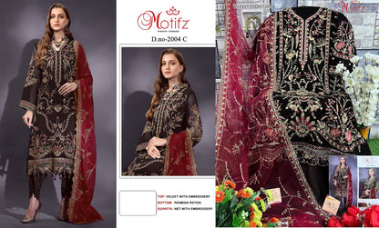 M-2004 Motifz Velvet Suits