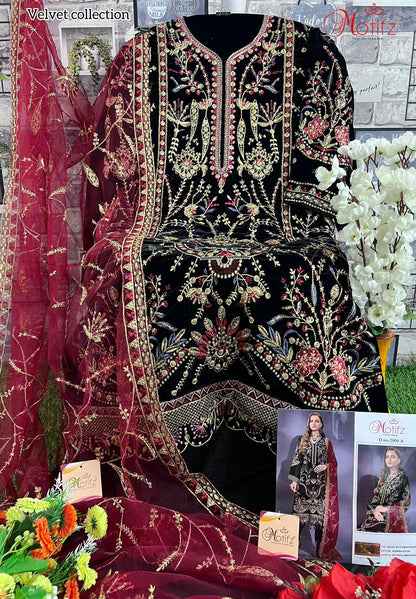 M-2004 Motifz Velvet Suits