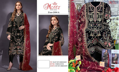 M-2004 Motifz Velvet Suits