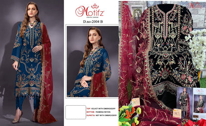 M-2004 Motifz Velvet Suits