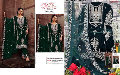 M-383 Motifz Velvet Suits