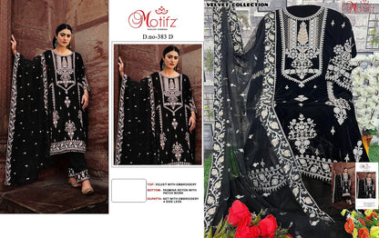 M-383 Motifz Velvet Suits