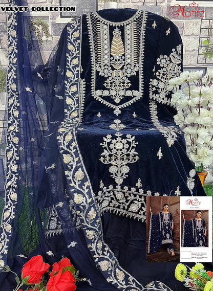 M-383 Motifz Velvet Suits