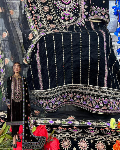 M-385 Motifz Velvet Suits