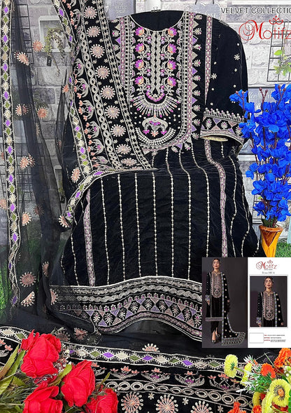 M-385 Motifz Velvet Suits