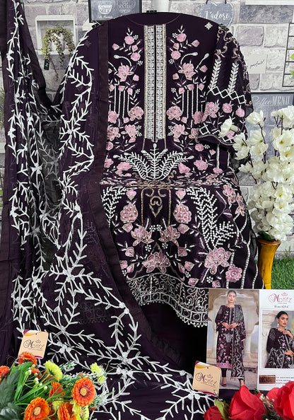 M-425 Motifz Georgette Pakistani Salwar Suits