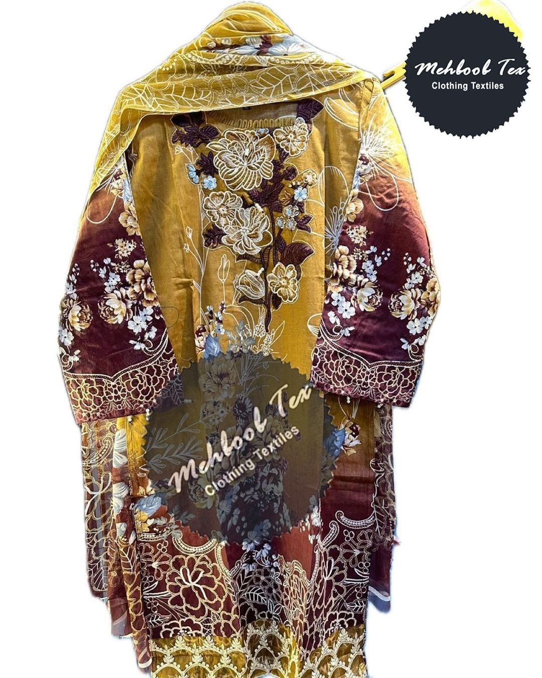 M 1110 Bc Mehboob Tex Cotton Pakistani Salwar Suits