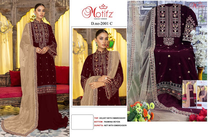 Dn 2001 Motifz Velvet Suits