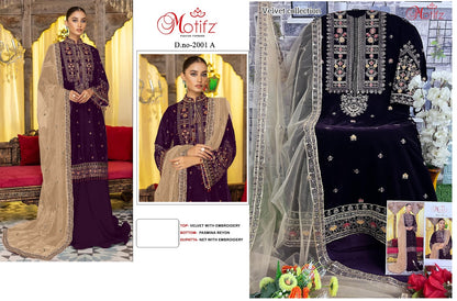 Dn 2001 Motifz Velvet Suits