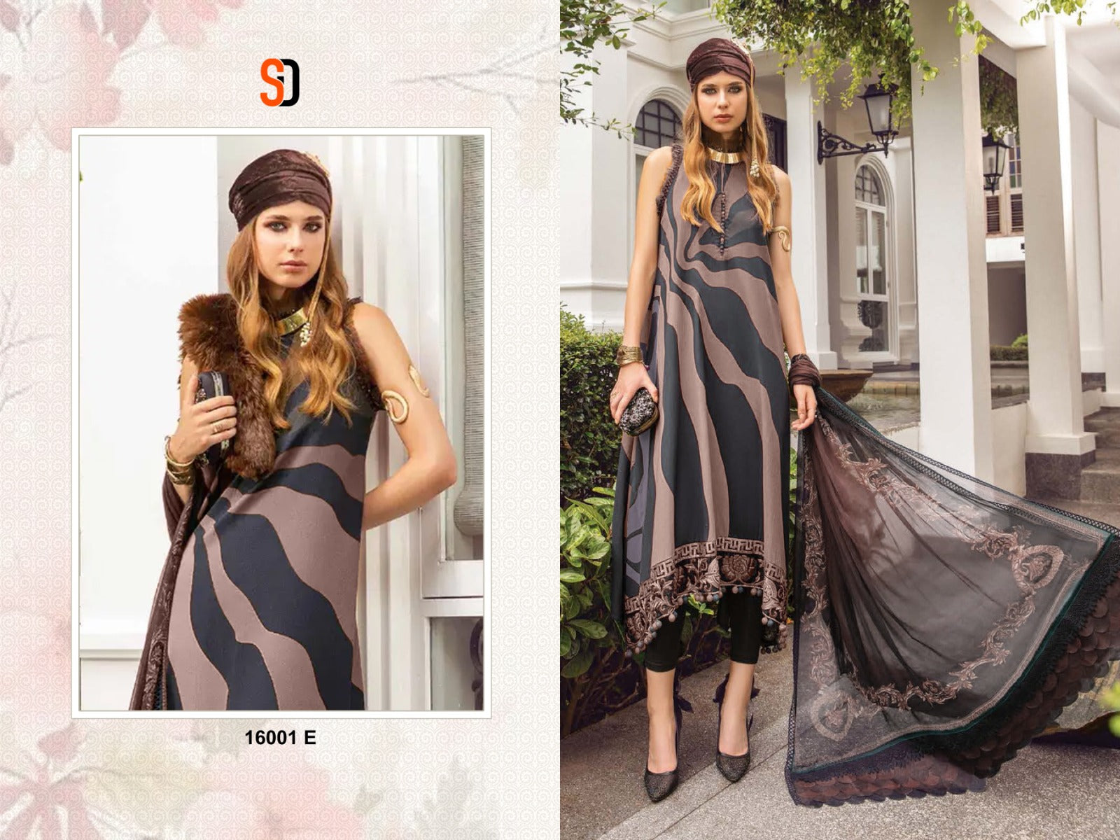 M Print Vol 16 Shraddha Designer Lawn Cotton Pakistani Salwar Suits